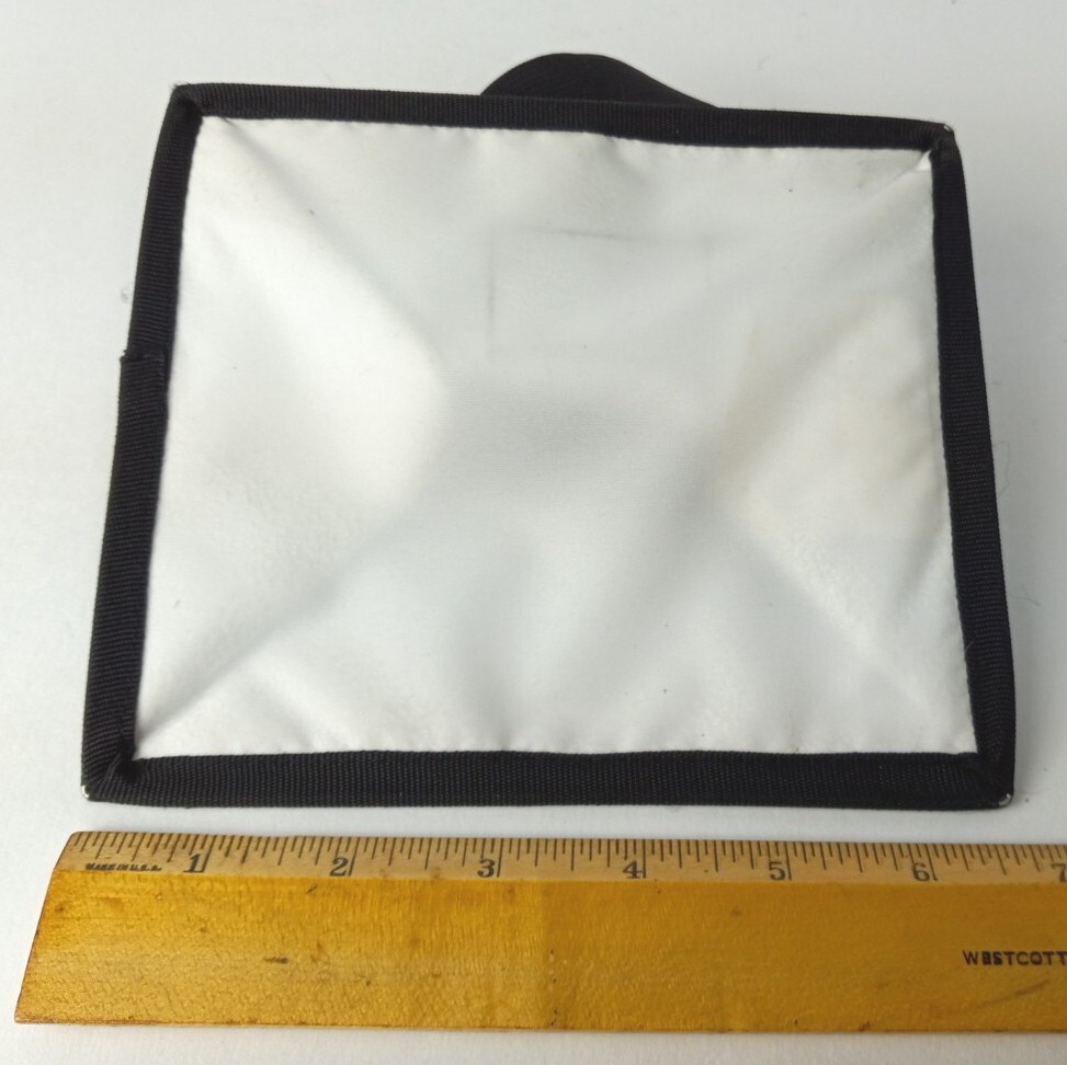 Fotodiox Flash Soft Box 6x9" Foldable For On Camera Flash/Speedlight Diffusion