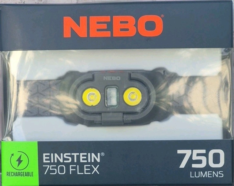 NEBO Einstein 750 Flex Headlamp RECHARGEABLE