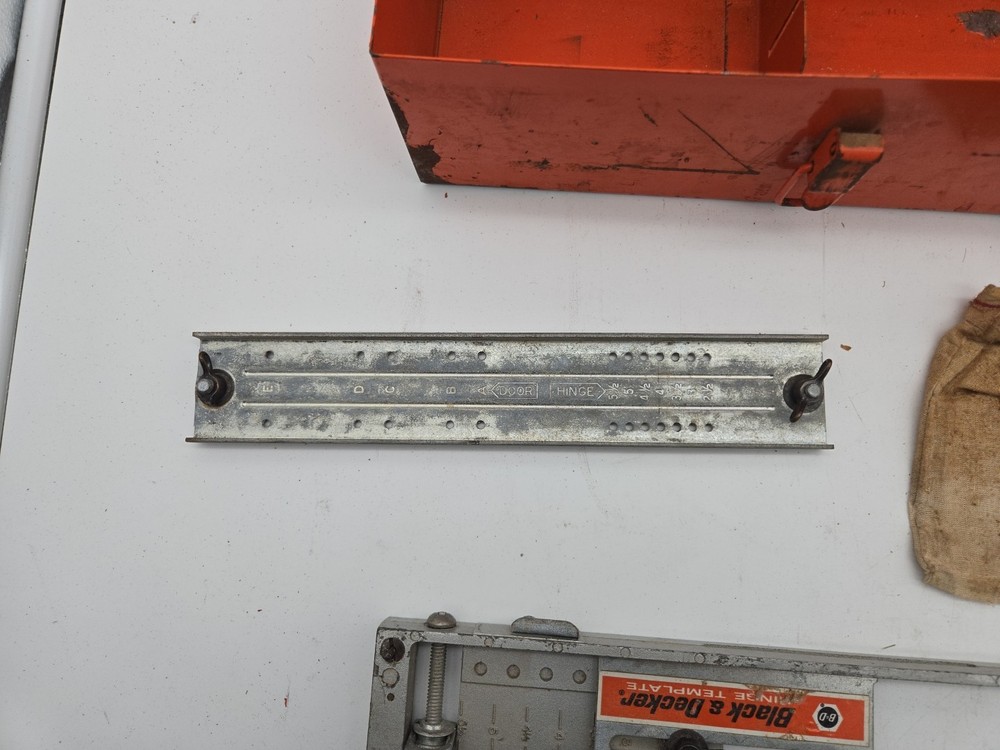 Black and Decker Hinge Butt Template Set. Doors, cabinets, Full sized set