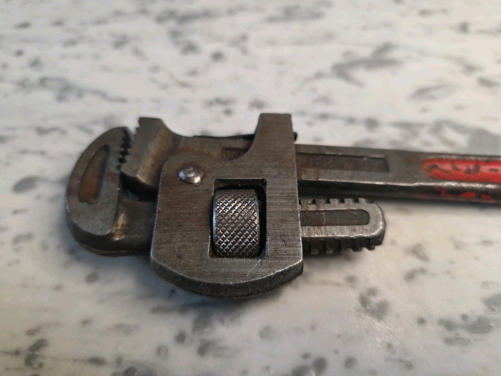 Vintage 8" West German Pipe Monkey Wrench No. 8