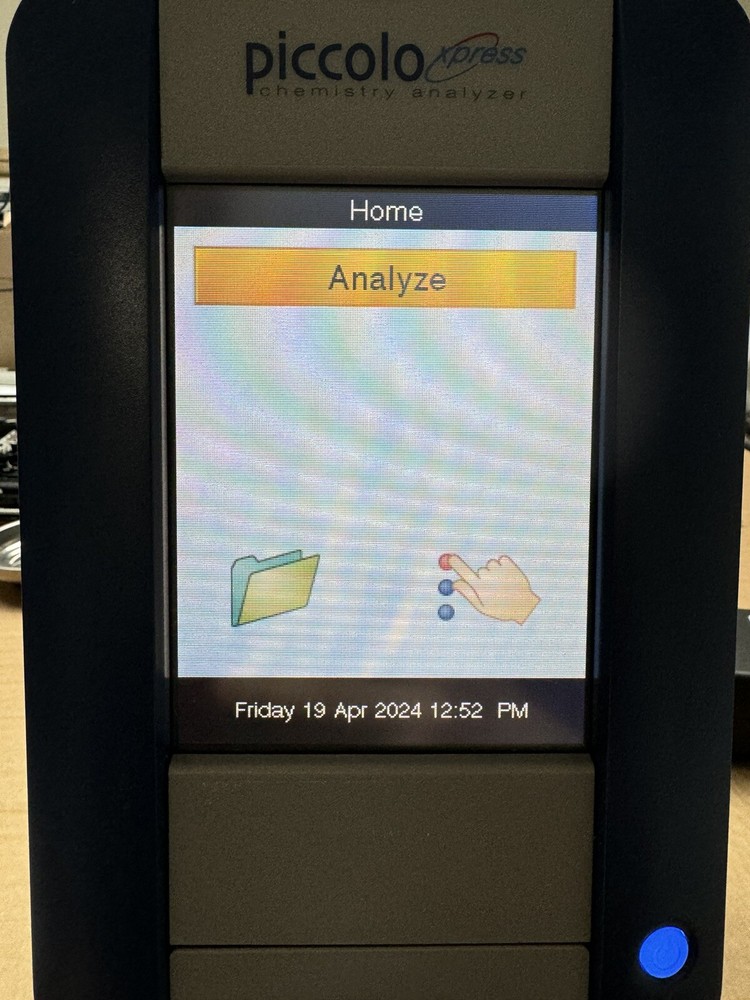 Abaxis Piccolo Xpress Chemistry Blood Analyzer