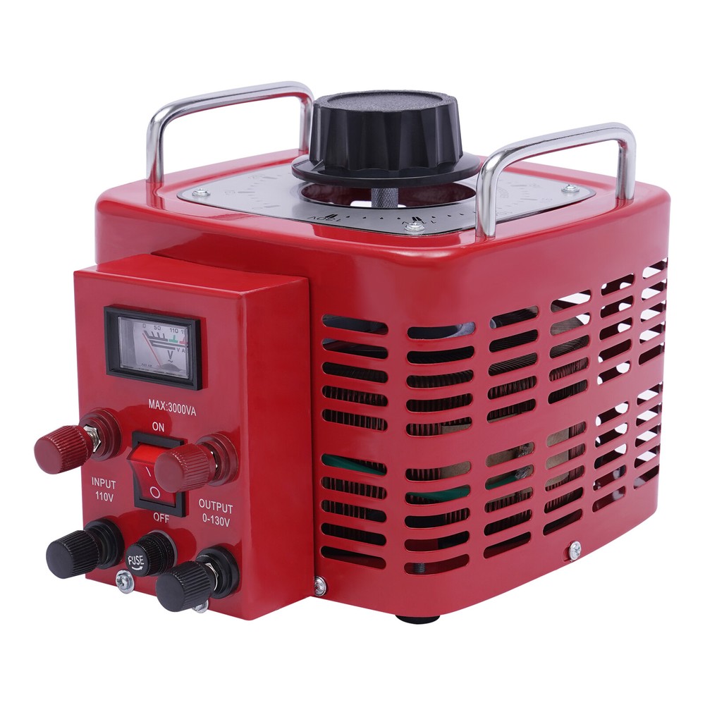 110V Variable AC Voltage Transformer Regulator - 3000W, 30A, Adjustable Output