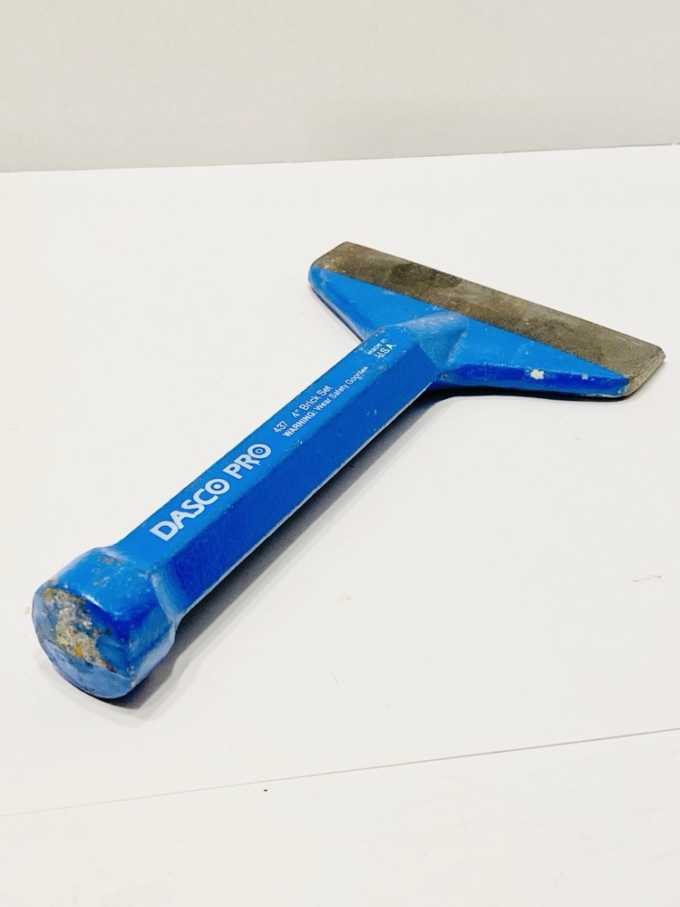 Dasco Pro 437 Brick Set Chisel, 4" wide tip X 6.9" Long