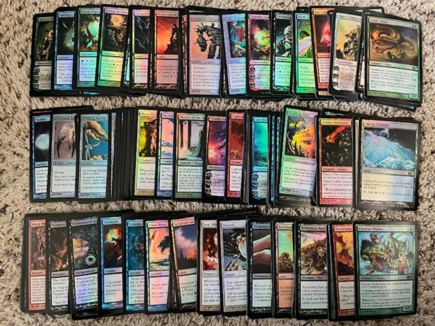 MTG - M10 Magic Core Set 2010 Complete Set - All FOIL!!