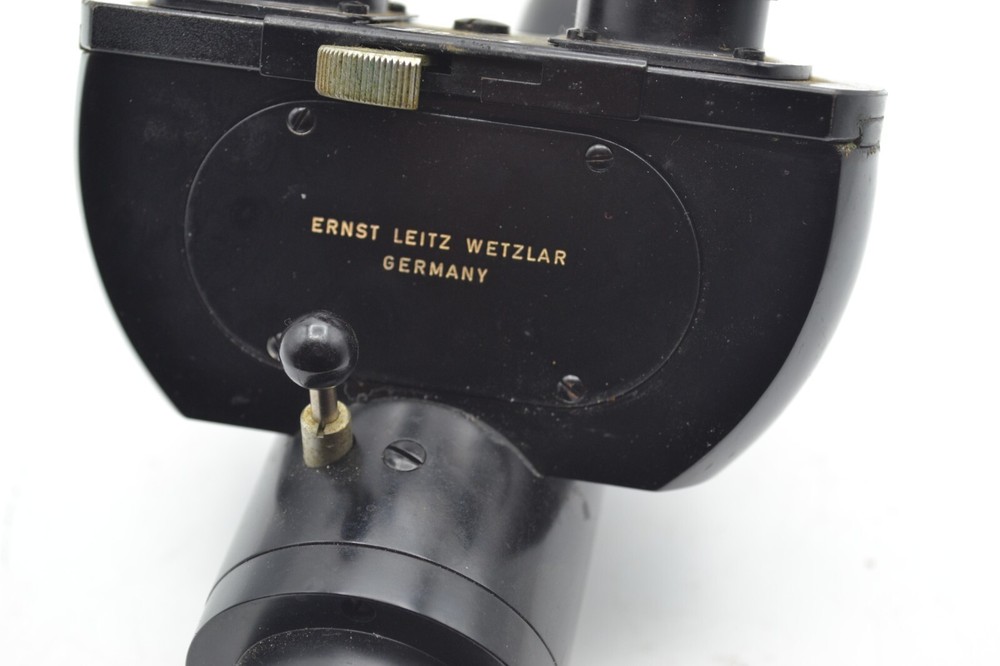 TRIPLE VISION LEITZ MICROSCOPE HEAD VINTAGE