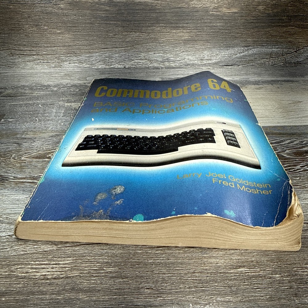 Commodore 64: Basic Programming and Applications by Goldstein Mosher 1984