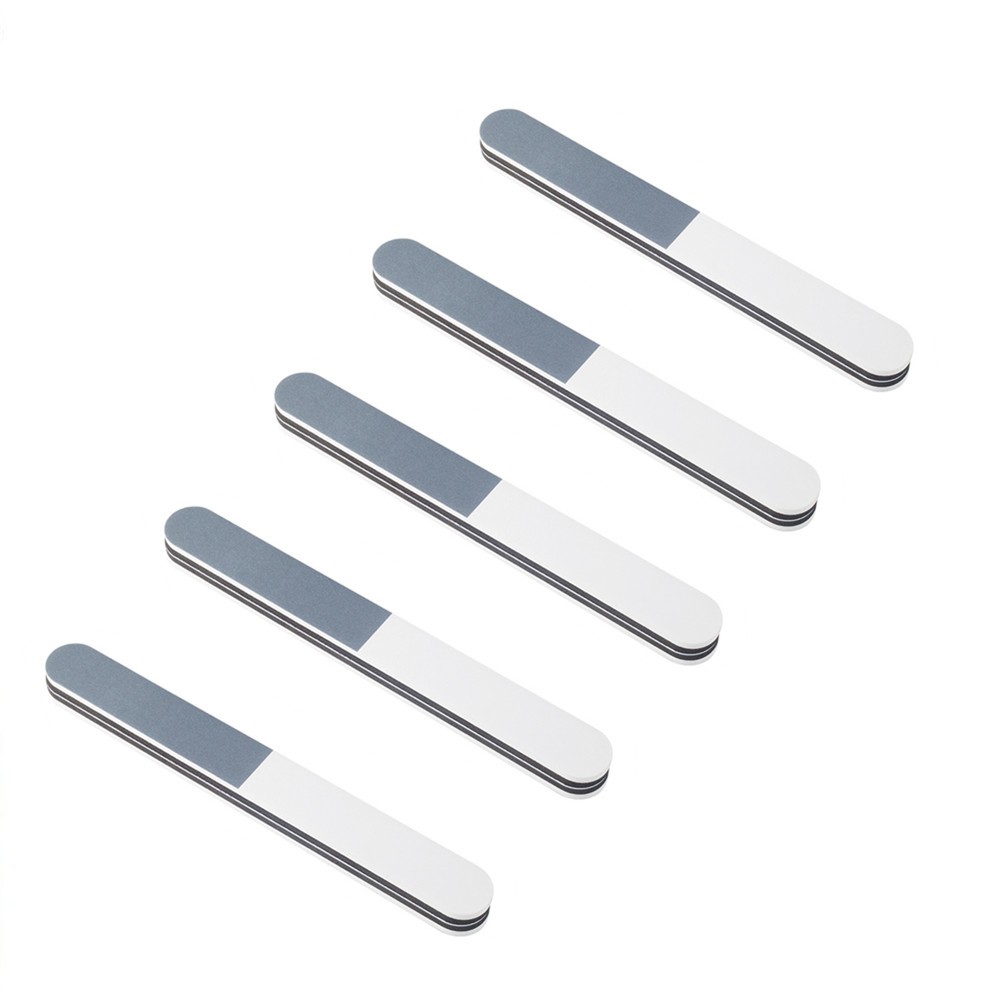 5 Pack Sanding Sponge Nail Art Tips Buffer Files Block Grinding Polishing Tool F