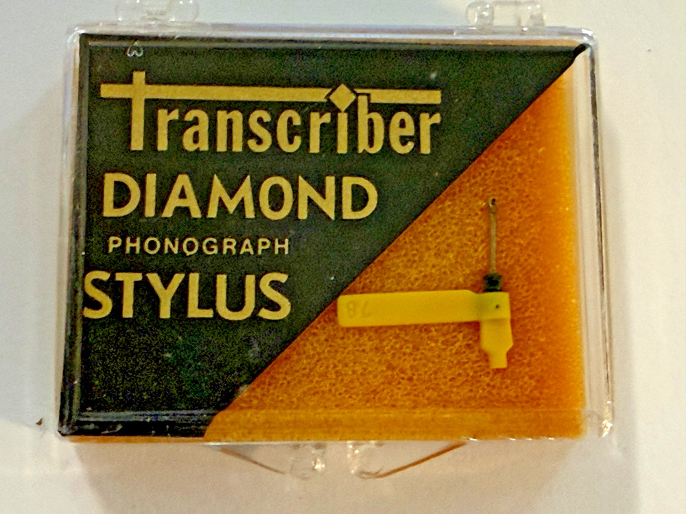 Transcriber Diamond Needle #61 Replacement for Sonotone 21-TSD Cartridge