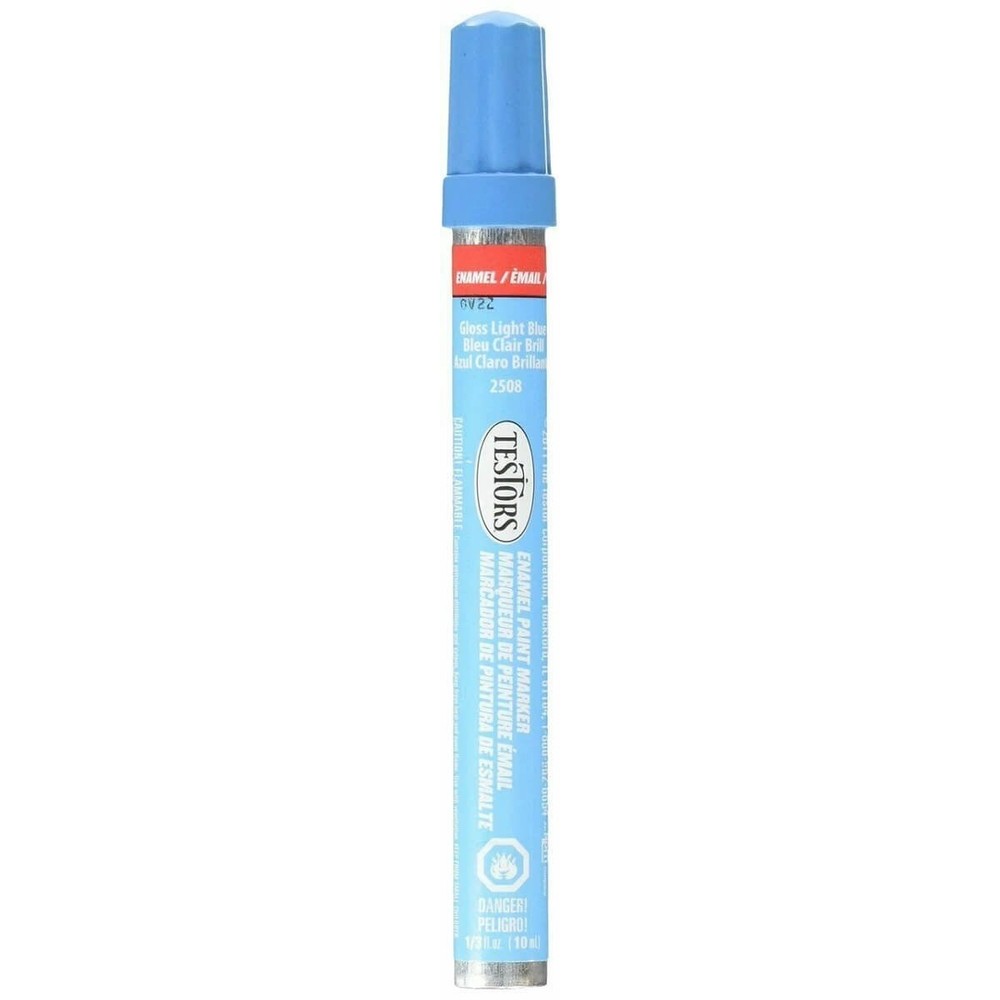 Testors Light Blue Enamel Paint Marker 2508