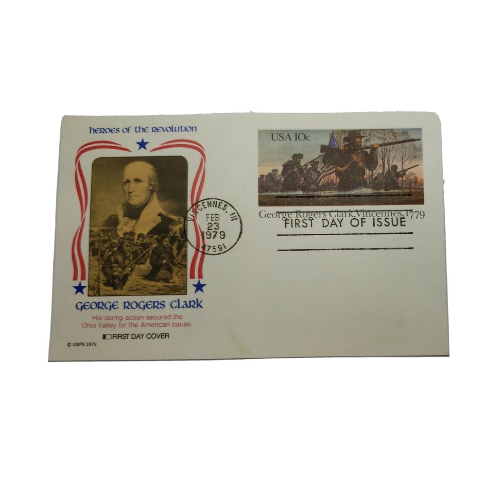 First Day Covers 1979 George Rogers Clark