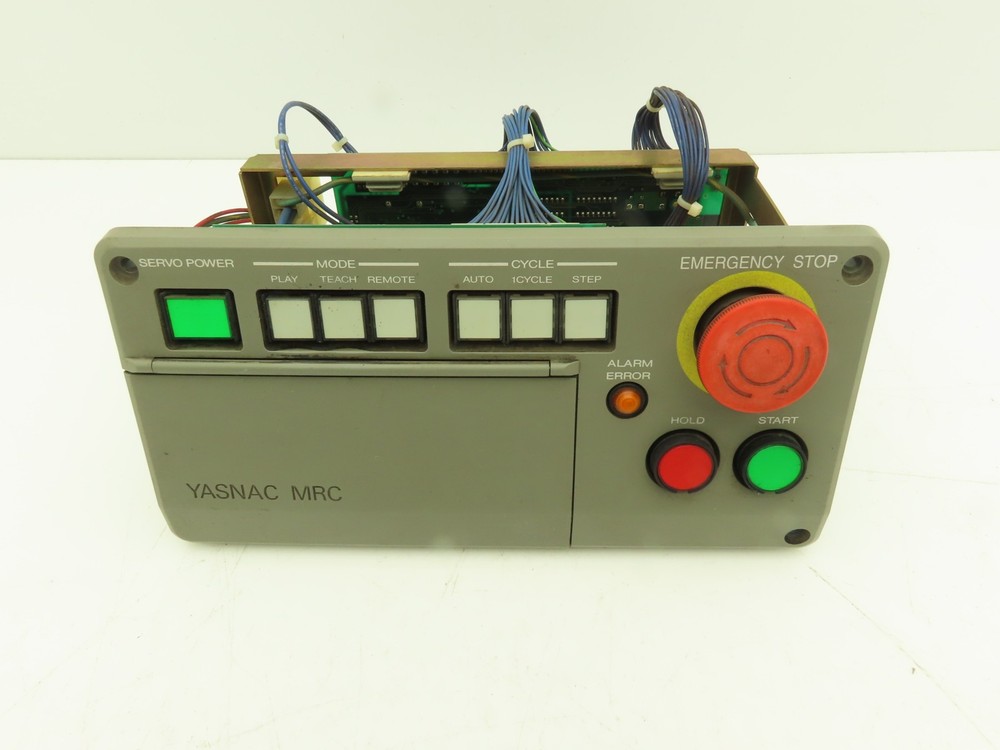 Yaskawa JZNCU-MPB02E YASNAC MRC Robot Pushbutton Control Panel