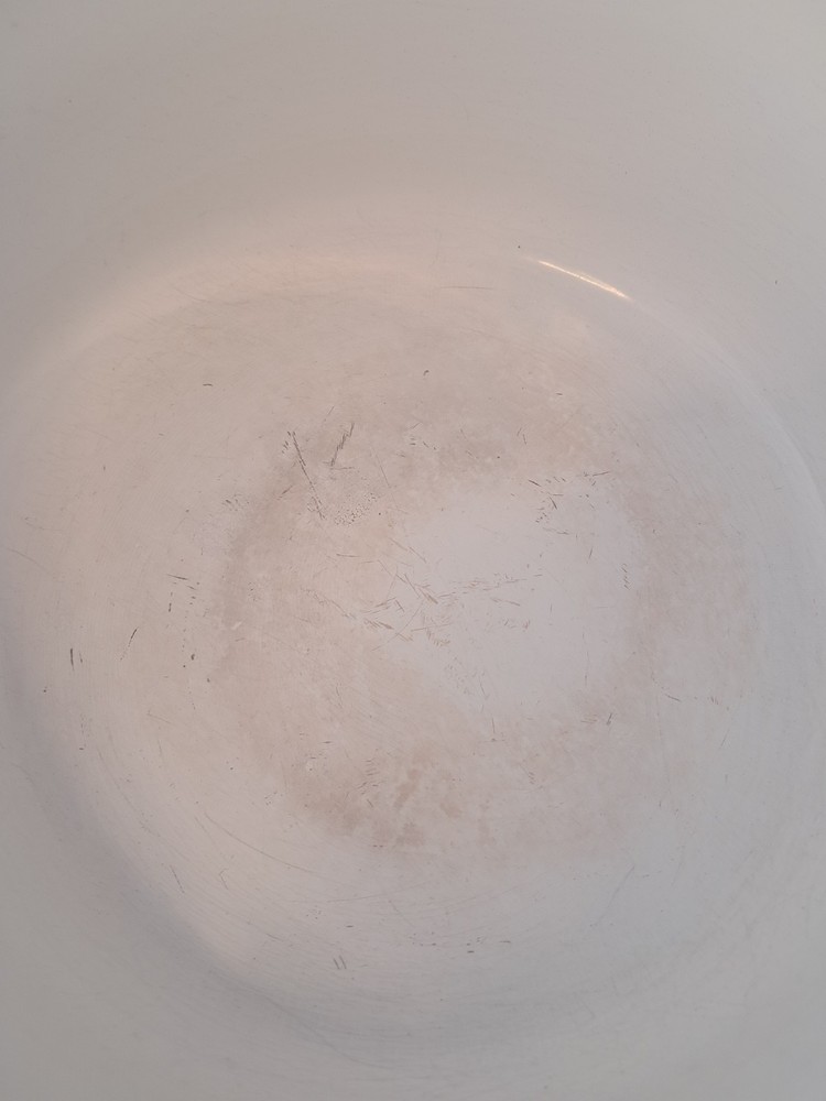 Brown White Mushroom Enamel Sauce Pan With Handle (N)