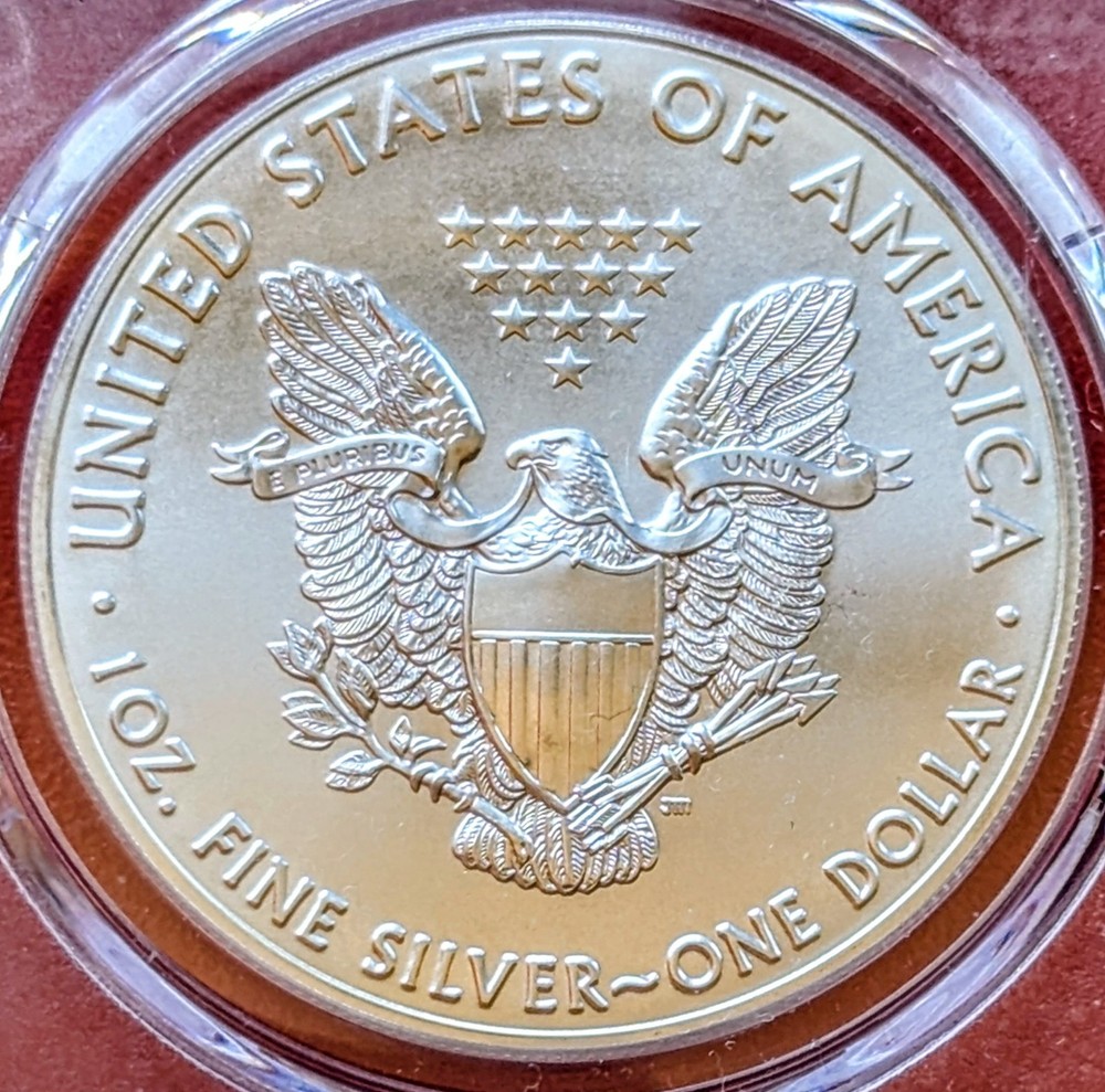 David Bowers Signed 2020 Silver Eagle PCGS GEM UNC