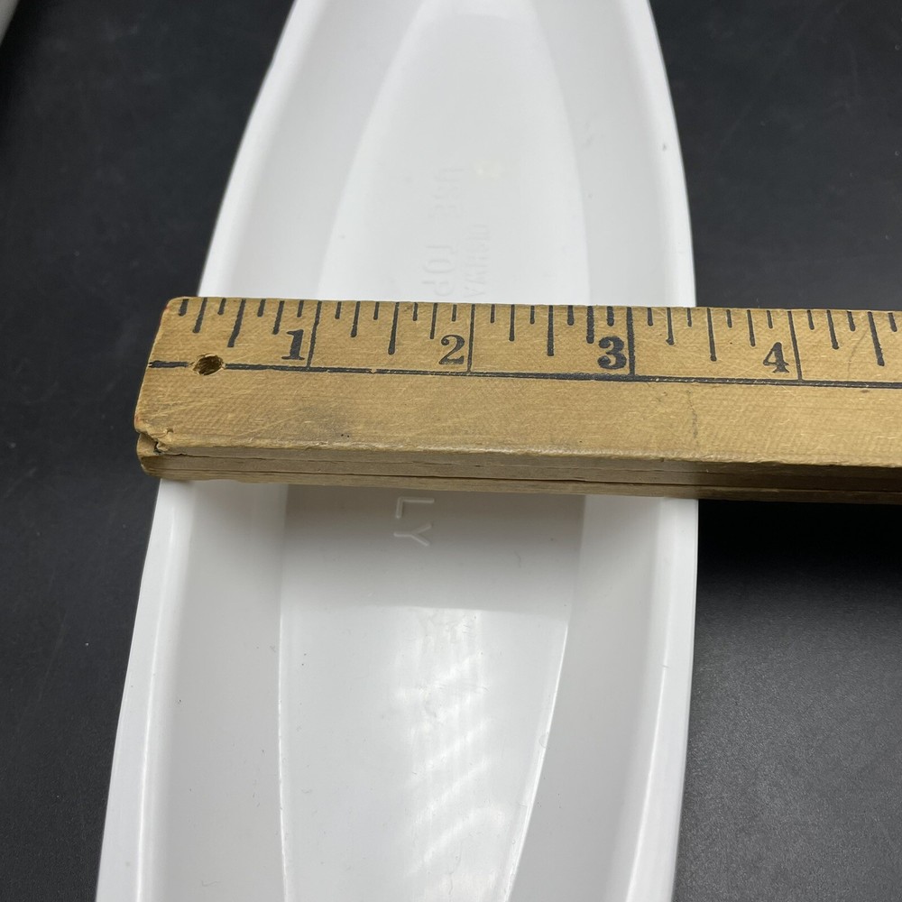 2 George Foreman White Plastic 12.5” Drip Trays Replacement Pieces