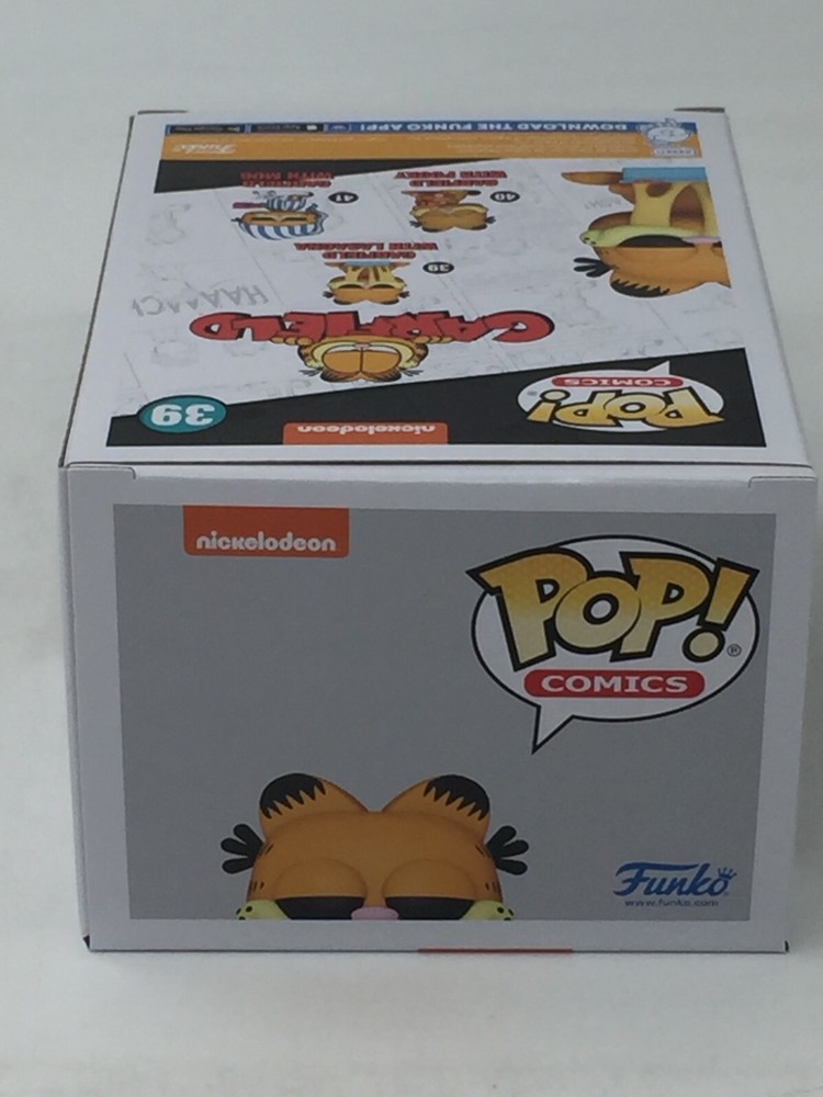 Funko Pop! Comics Garfield With Lasagna #39 With Pop Protector