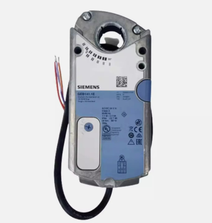 Siemens GEB141.1E electric switch regulating damper actuator.