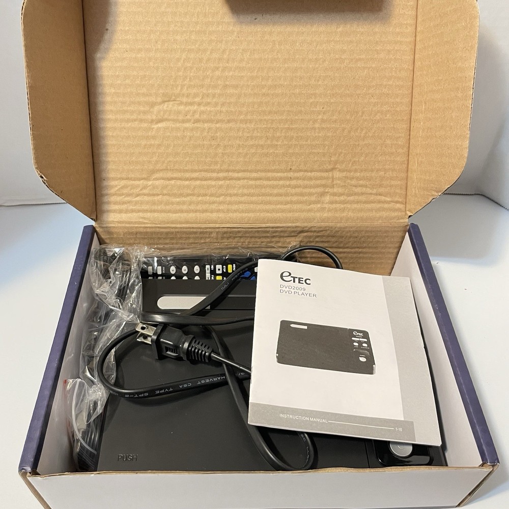 etec DVD2009 Player With Remote Control