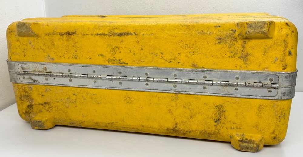 Laser Alignment Depthmaster ASSY 40500-01 Yellow Case Receiver UNTESTED READ