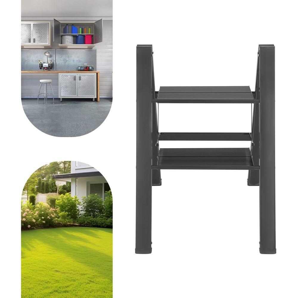For Office Home Kitchen Folding Step Stool Portable Folding Step Stool Multi-Use