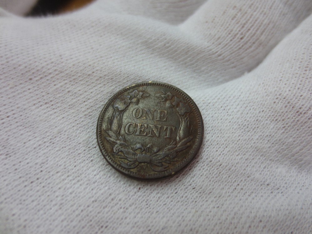 1858 LL Flying Eagle Cent (INV2)