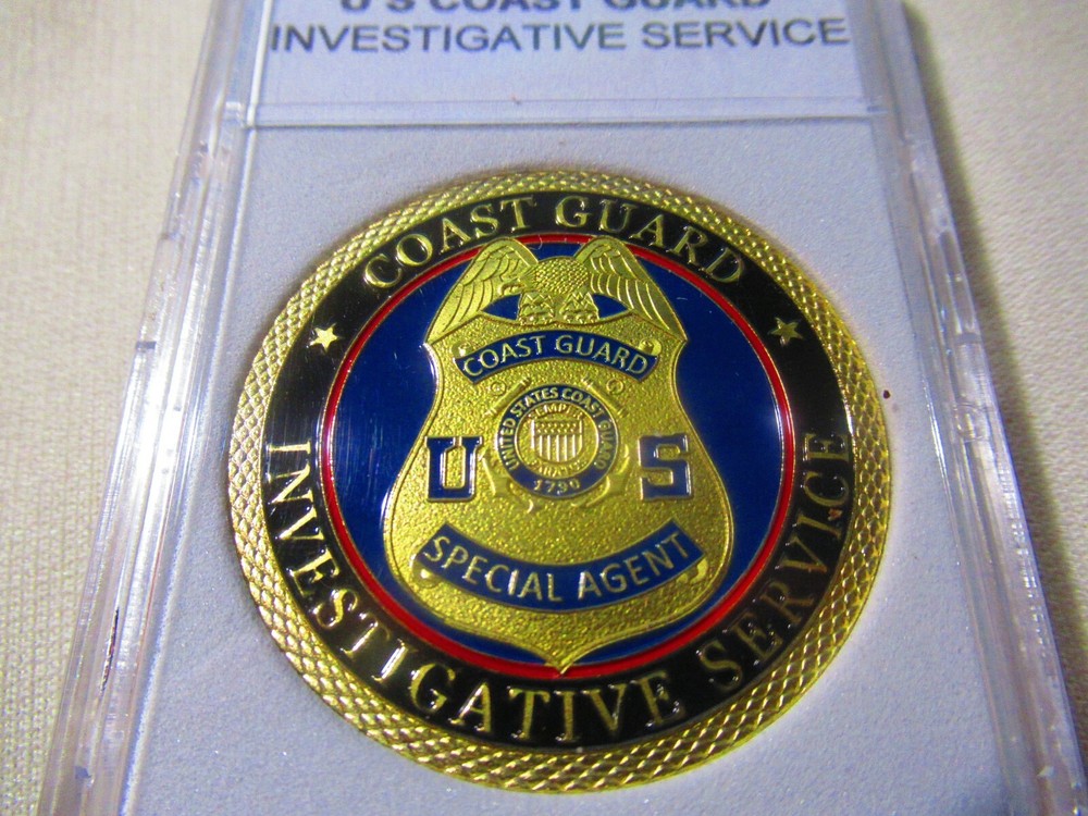 COAST GUARD INVESTIGATIVE SERVICE Challenge Coin