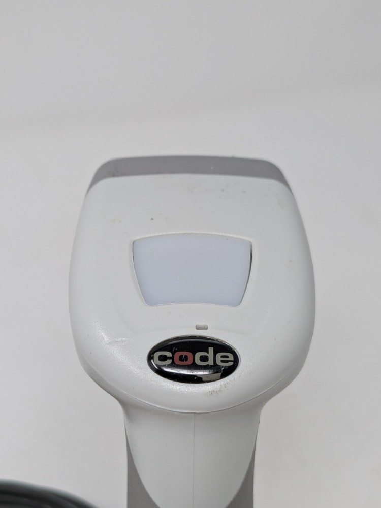 Code CR1411_02 Barcode Scanner Grey & Black Corded USB Handheld with Power Cable