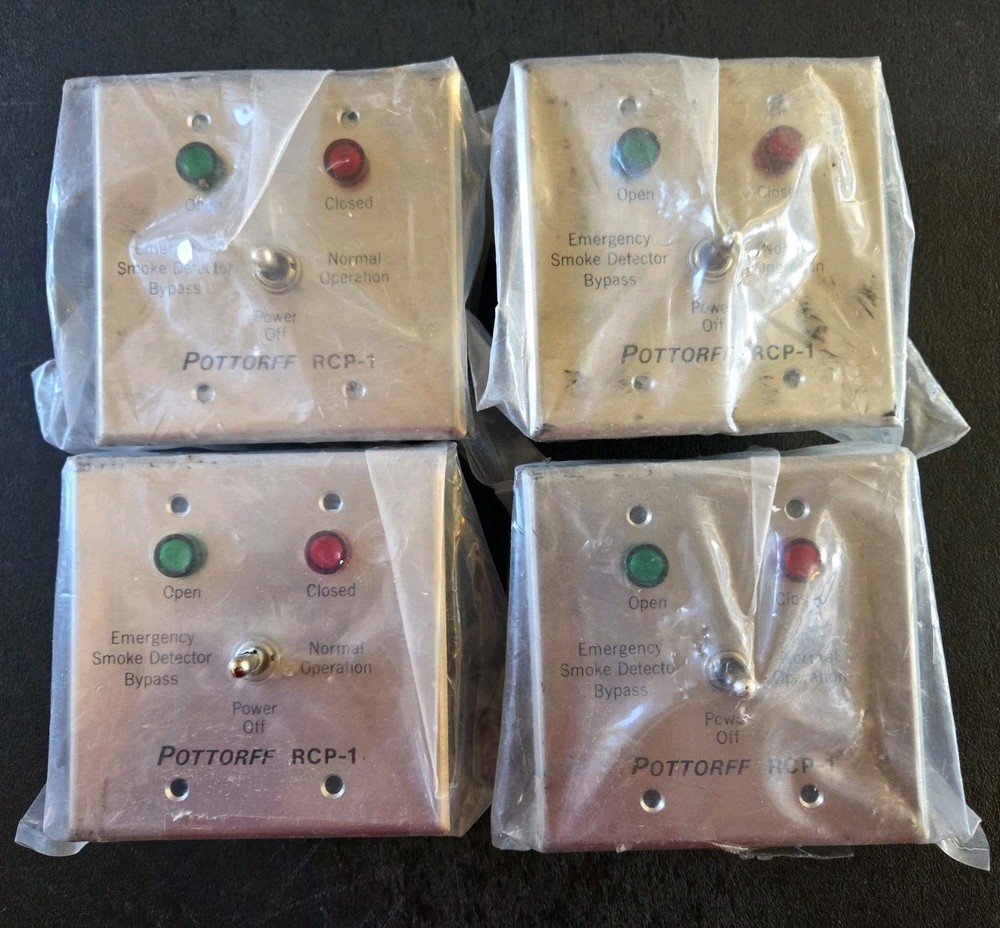 POTTORFF RCP-1 - 3 POSITION SWITCH REMOTE CONTROL PANEL - NEW - 4 AVAILABLE