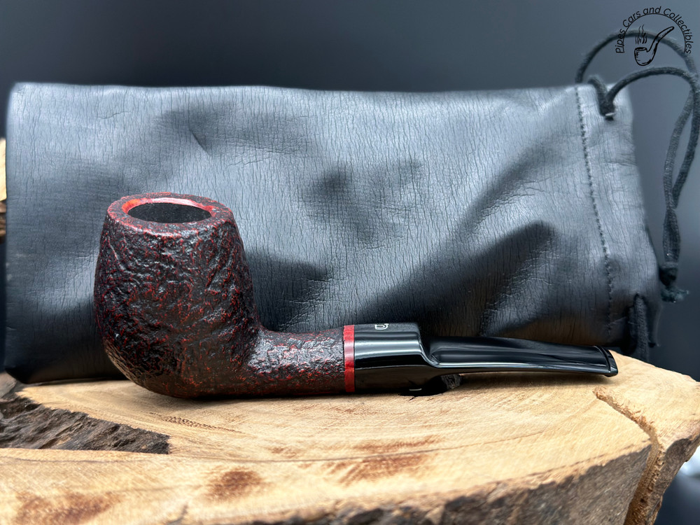 Bjarne Handmade In Denmark Sandblasted Smoking Pipe