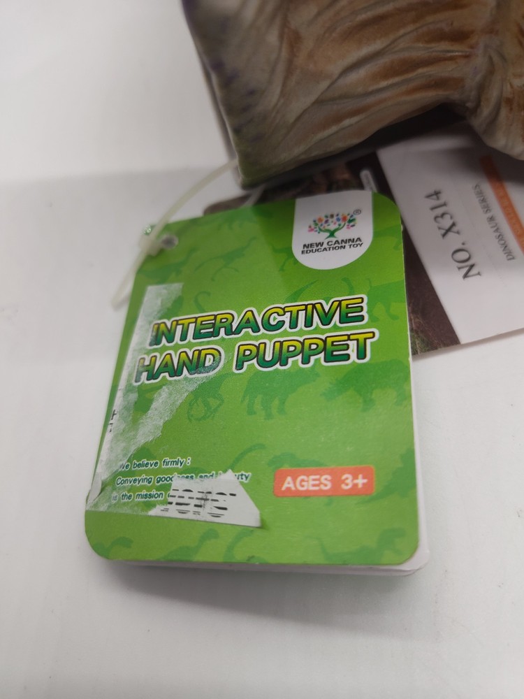 Triceratops Interactive Hand Puppet