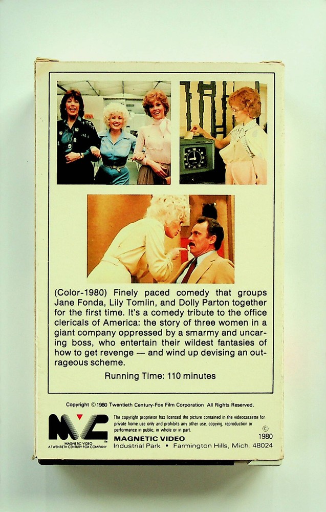 Nine to Five (1981) - PG - Beta 1099 - 20th Century Fox - Preowned