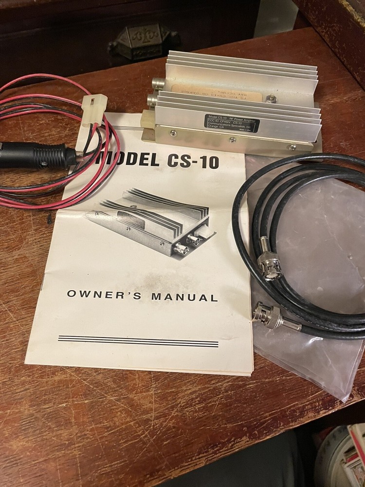 RF Power Amplifier MODEL CS-10 NEW IN BOX