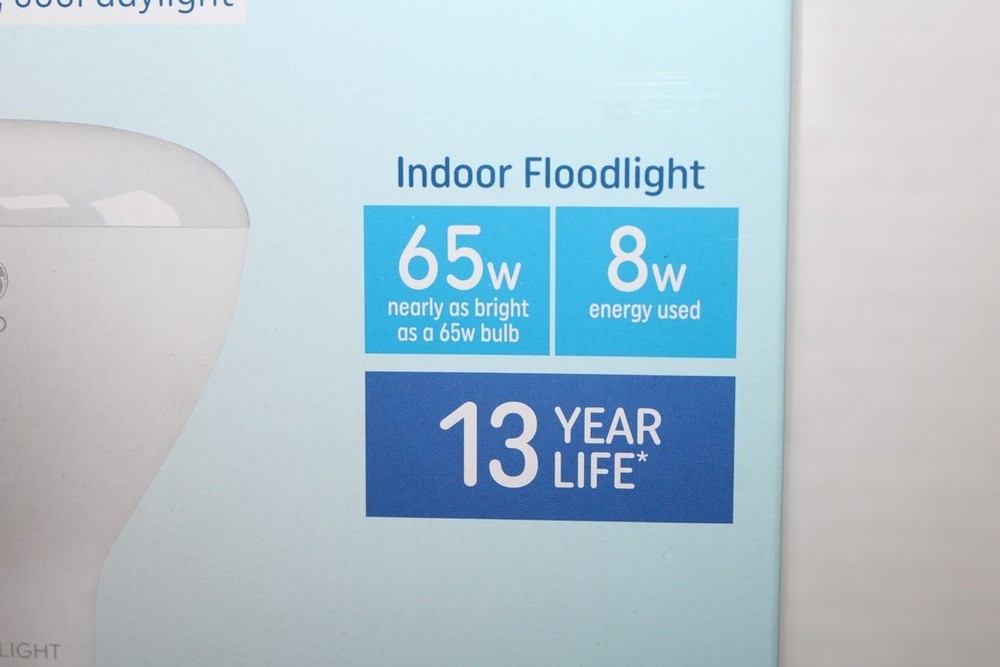 GE Refresh 65w Repl LED Bulbs BR30 Medium Base Indoor Flood Cool Daylight 2-Pack