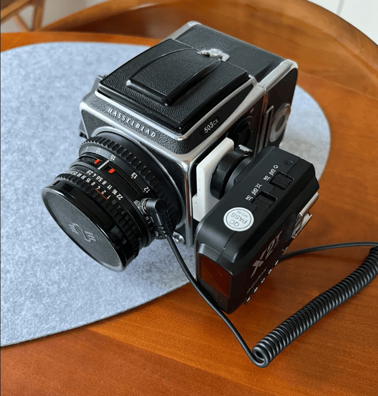 Hotshoe Mount For Hasselblad 50x, Flash Shoe Adapter, Hasselblad Camera Mount
