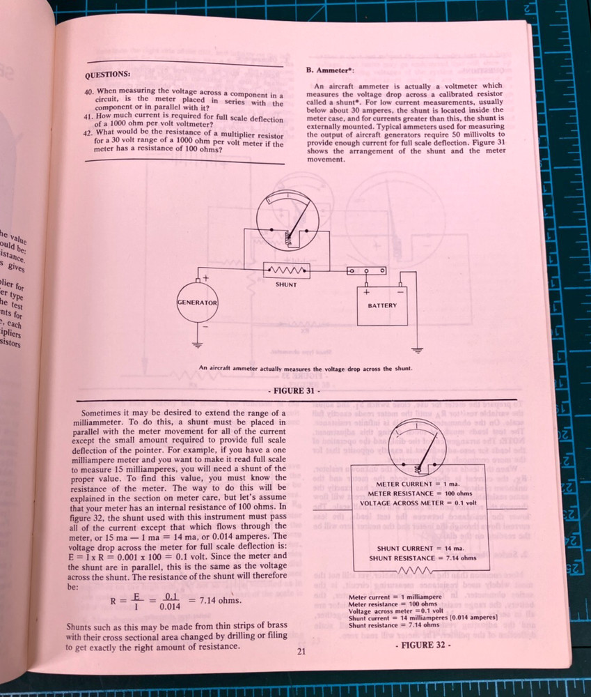 Aviation Technician Training Course Aircraft Basic Electric Manual 1974 English