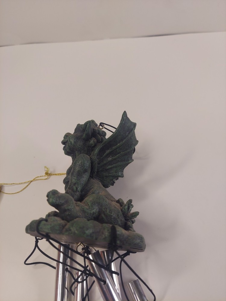 Resin Gargoyle Gaurdian Wind Chime