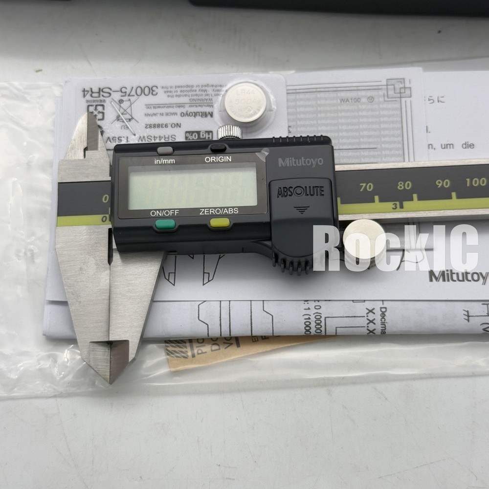 New 500-196-30 Mitutoyo Digital Caliper | 0-6" (150mm) | Absolute Encoder US
