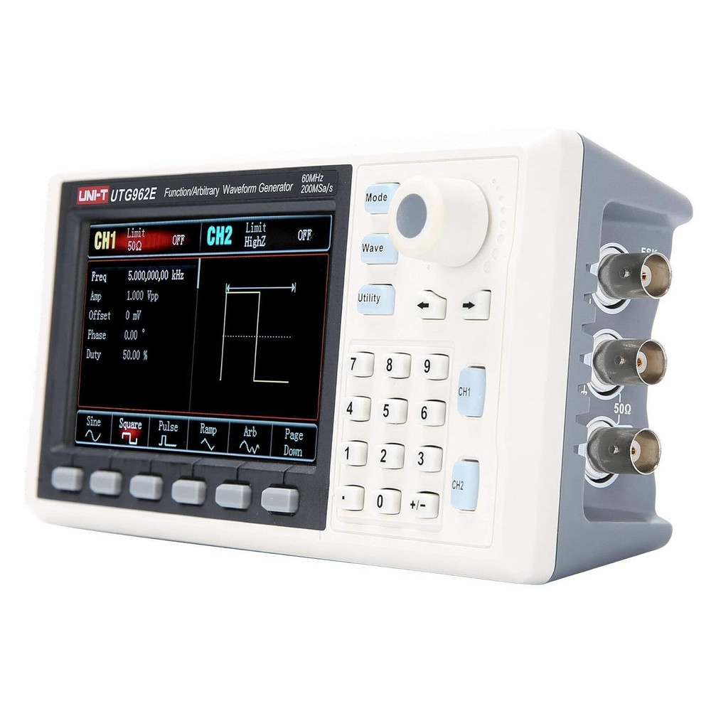 UNI-T UTG962E Arbitrary Waveform Generator Function Generator Kit 60Mhz Dual-Cha