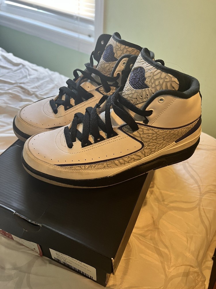 Air Jordan Retro 2 - Dark Concord - Size 7