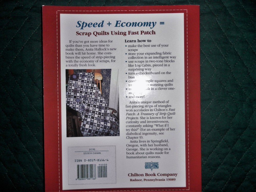 SCRAP QUILTS USING FAST PATCH BOOK
