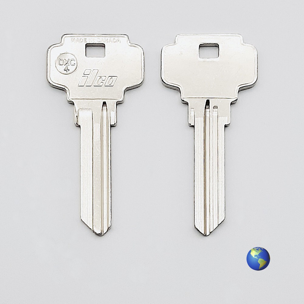 DXC4 Key Blanks for Dexter and Master Lock Locksets and Padlocks (1 Key)