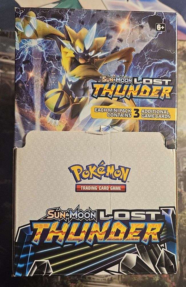 Pokemon Sun & Moon: Lost Thunder, Empty Store Display