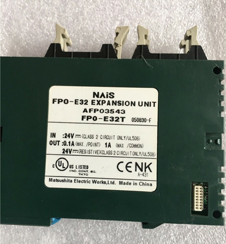 1PC Used PLC module FP0-E32T 1PC Used FP0-E32T AFP03543 PLC module