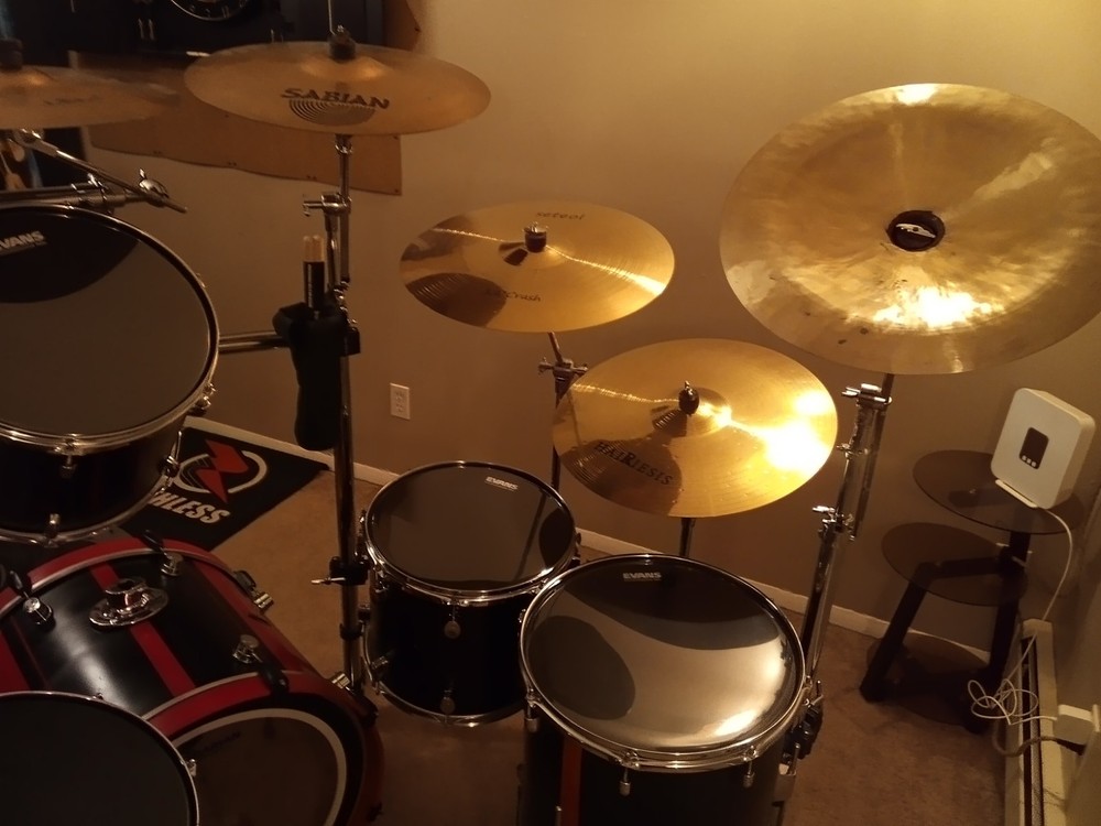 Full 8pc Pdp Custom Kit And Gibraltar Rack