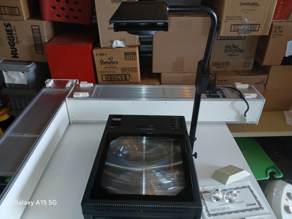 Over Head Projector Dukane 28A4000 IN Great Condition, Needs Bulbs