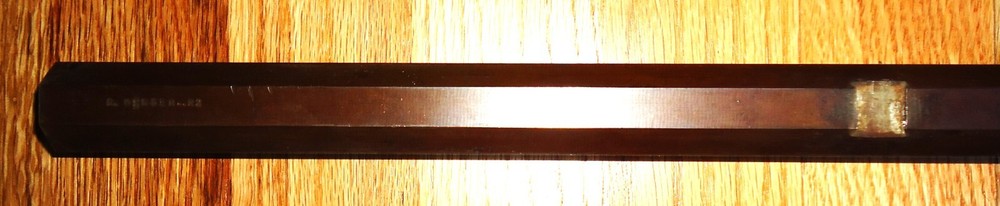 Sharon Hawken Muzzleloader Barrel, 54 Caliber, 27" long x 1", Under Rib, Thimble