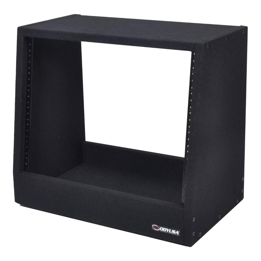 Odyssey CRS08SS 8U Carpeted Pro Audio Studio Rack Unit idjnow