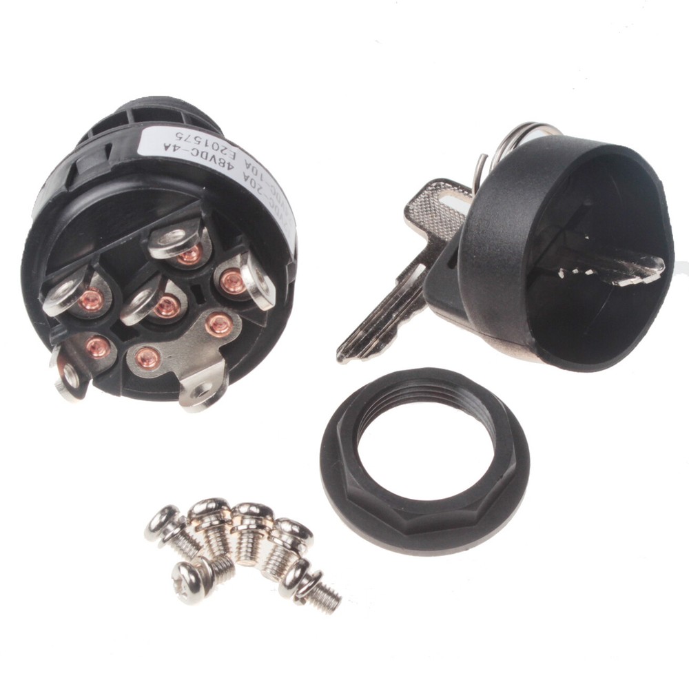 Ignition Switch 4360469 For JLG 12VDC-20A 24VDC-10A 48VDC-4A E201575