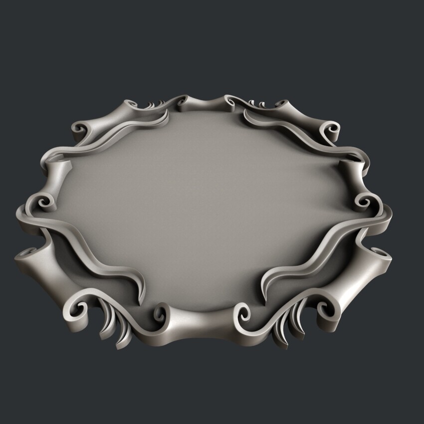 3d STL models for CNC, Artcam, Aspire, relief shield