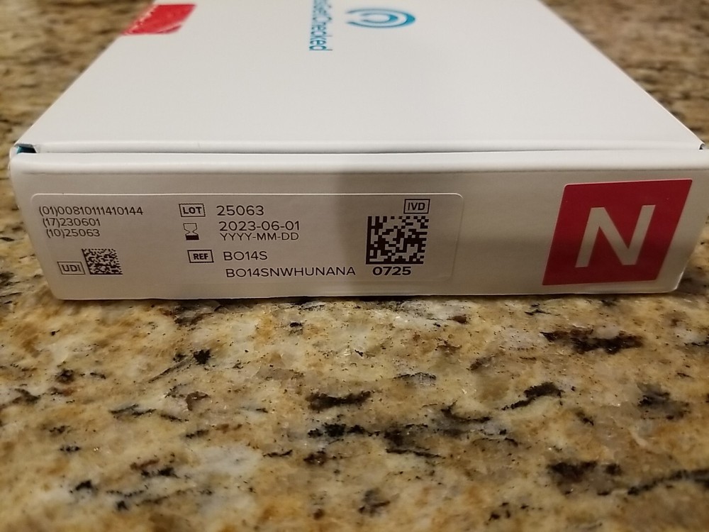 Lets Get Checked Kidney Check Kit Home Test *Open-box/New*