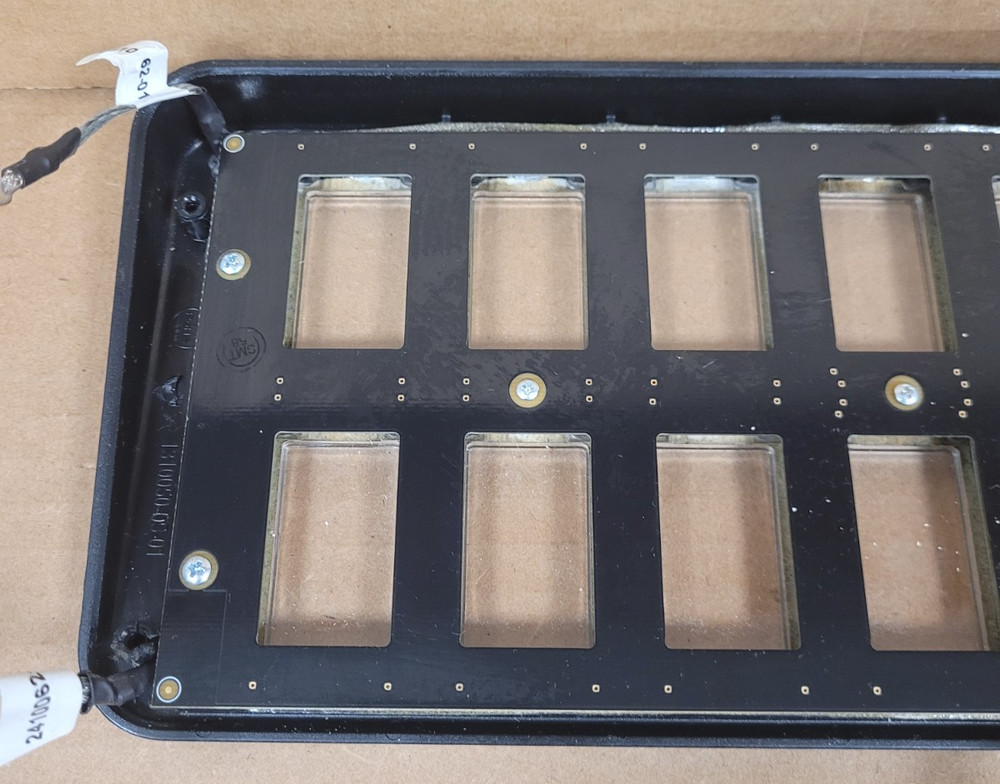 Button Panel for Spielo Prodigi Vu Slot Machine Lcd W/EXTRA CASE (TURNS ON)